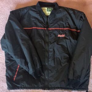 Wear Guard Coca-Cola Insulated Bomber Jacket Mens‎ 2XL Black Thinsulate 1449